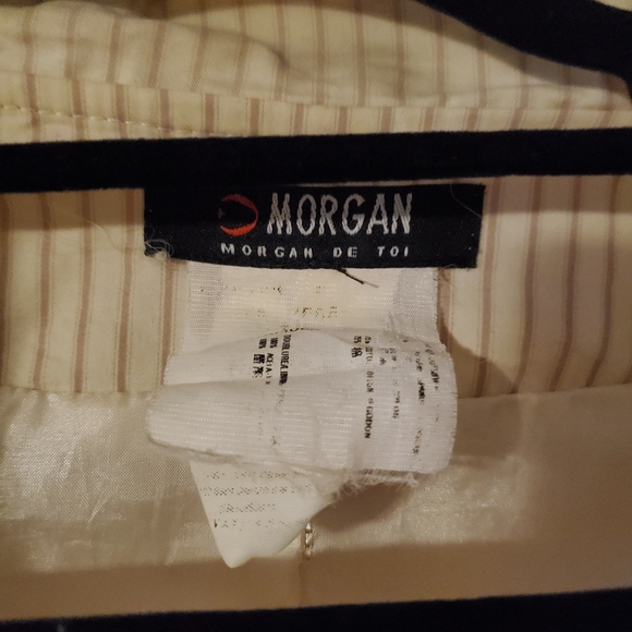 Cream pin striped jacket - Picture 3 of 3